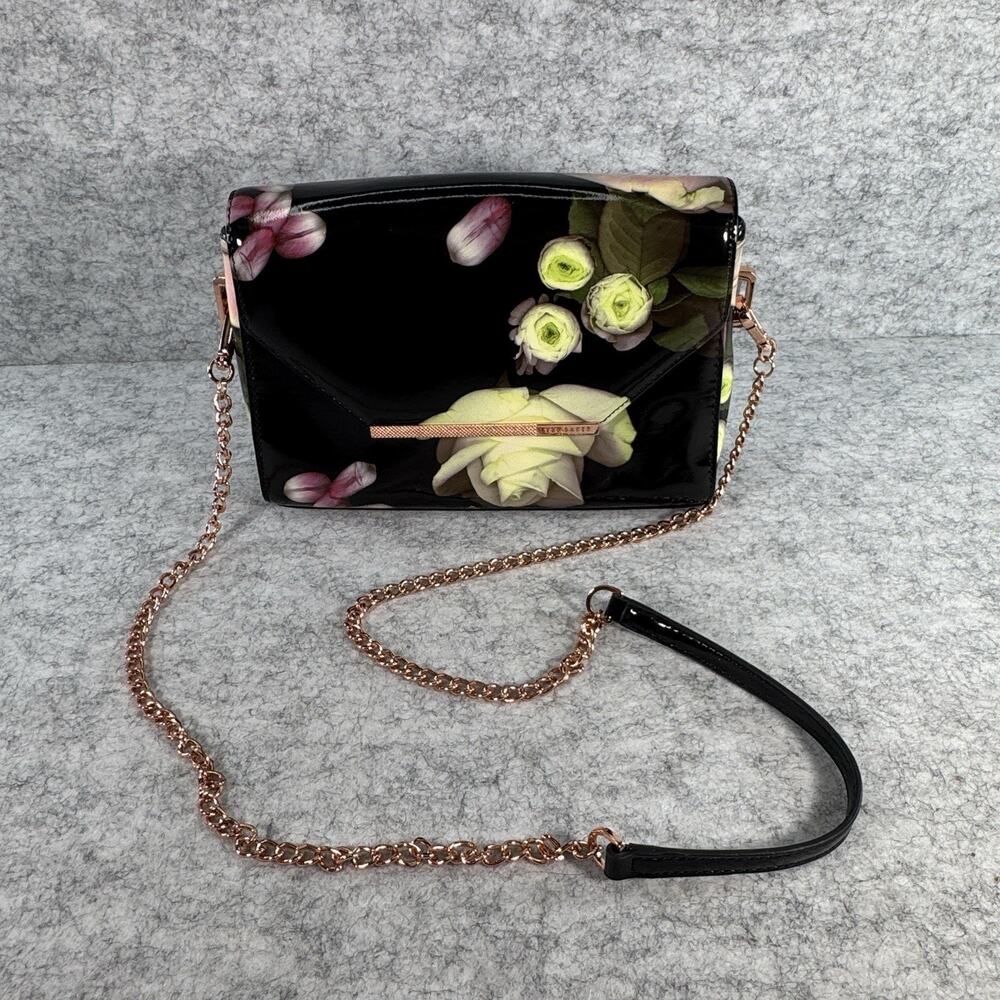 Ted Baker Kensington Tomara Floral Crossbody Handbag Purse Bag Women's Fashion